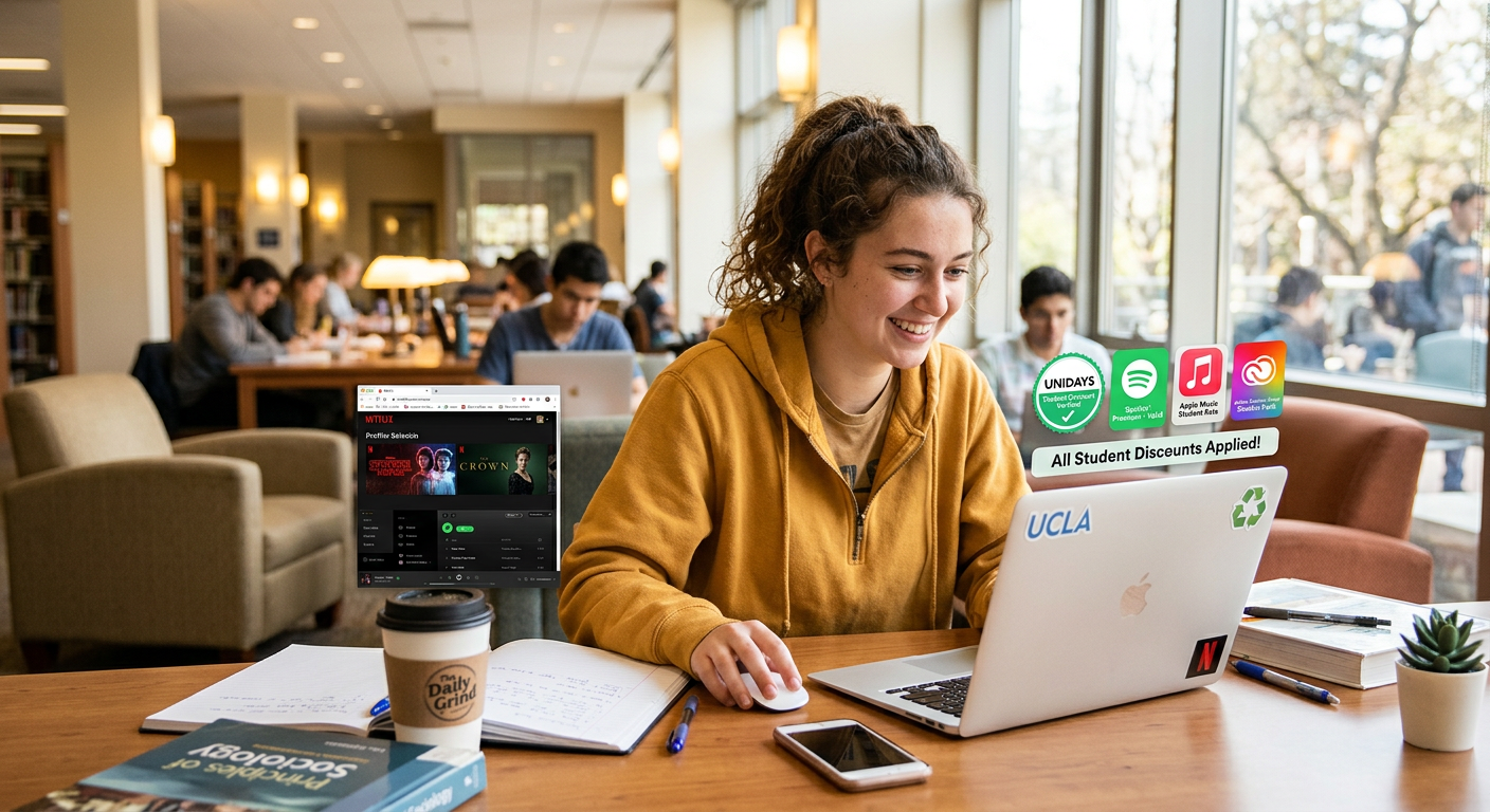 student discounts help buy cheap subscriptions for streaming services
