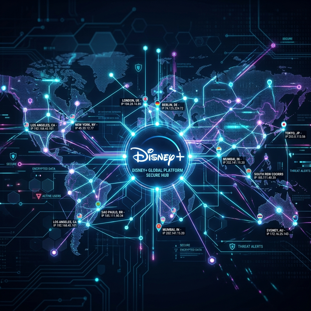 Disney Plus household verification system monitoring different households