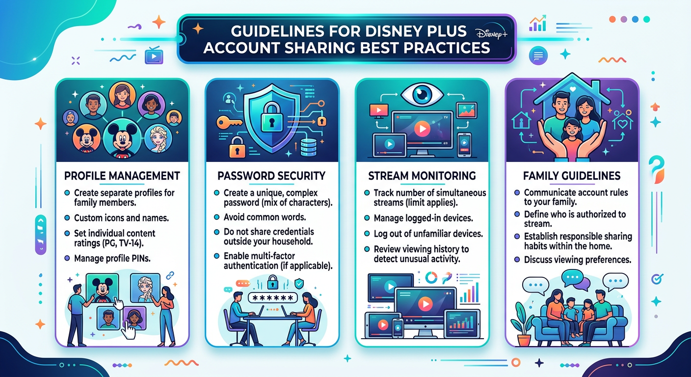 Best practices guide for how to add someone to Disney account management