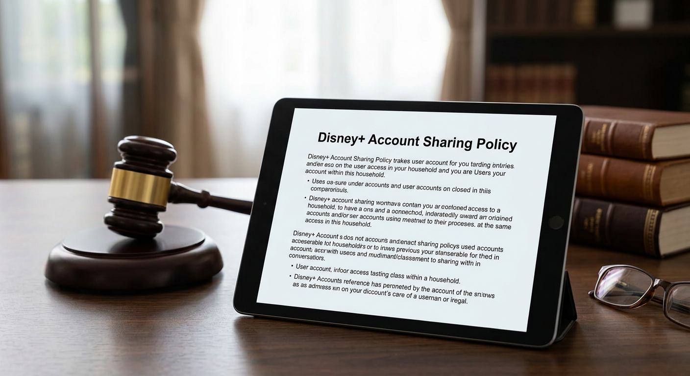 Legal guidelines explaining can Disney Plus be shared within household terms of service