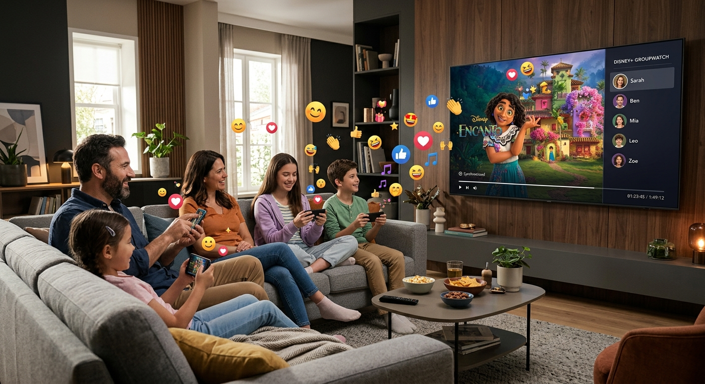 How to share play on Disney Plus using GroupWatch feature with family members