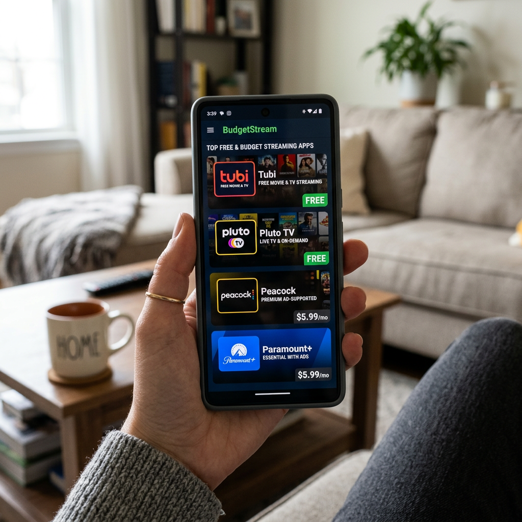 Budget alternative for Netflix streaming apps showing affordable pricing options